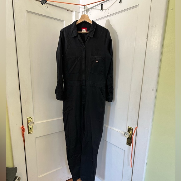 Dickies Women's Long Sleeve Cotton Twill Coverall - Picture 6 of 8